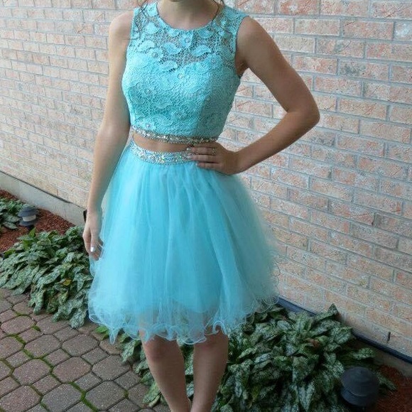 beautiful teal dresses